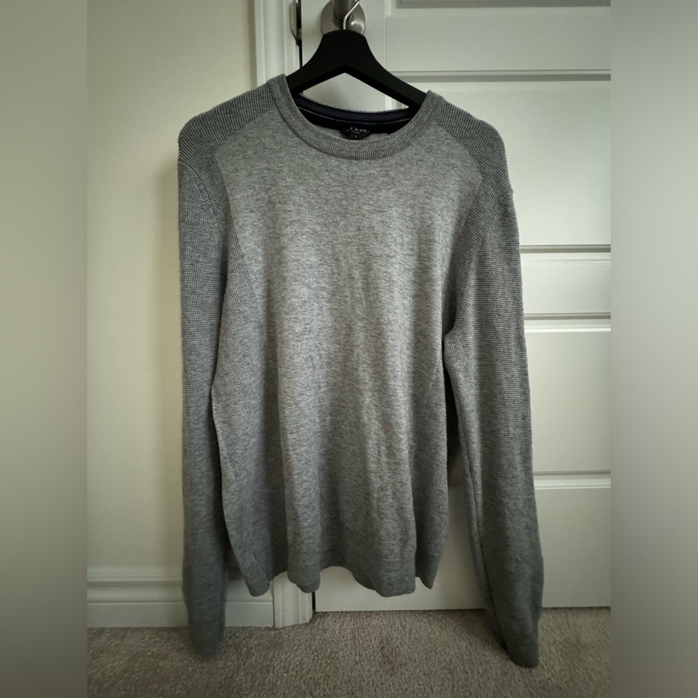 Ted Baker Grey Sweater Size 4